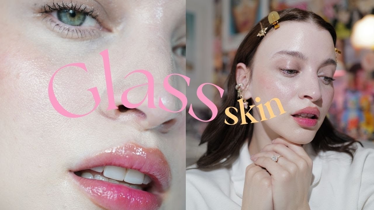 rutina para lograr la PIEL KOREANA muy JUGOSA. #GLassSkin 🪞🦢🩰