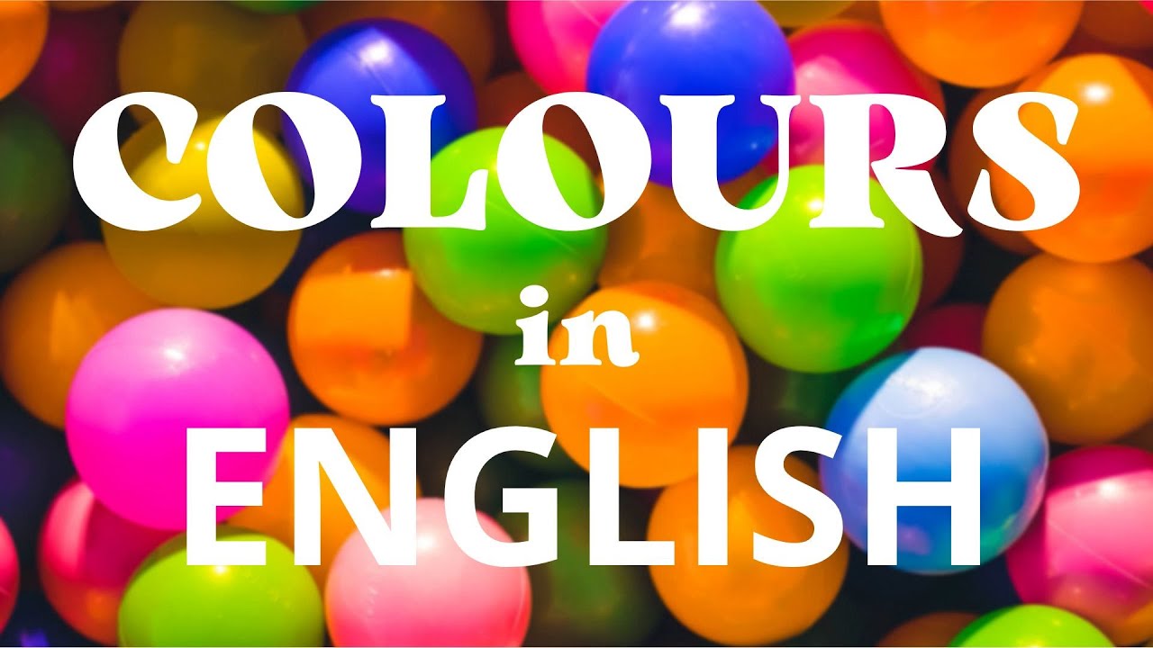 Colours in English – Learn English Vocabulary
