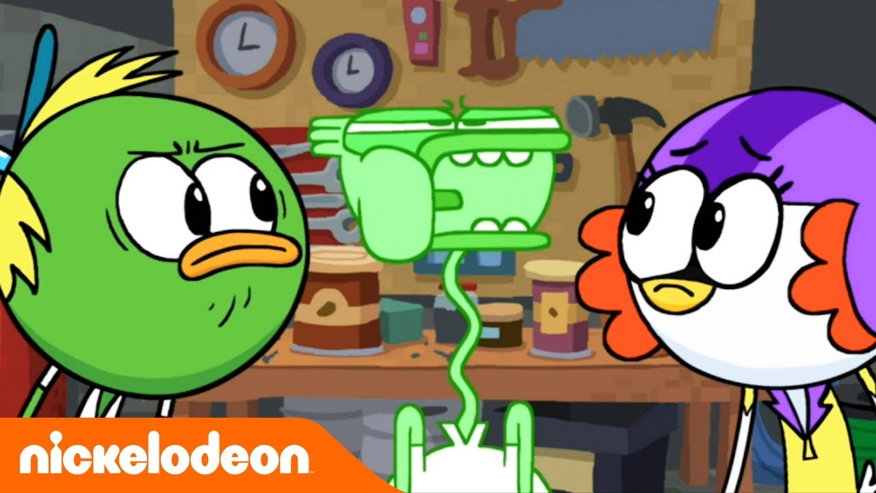 Breadwinners | Un Van-Fusée Hanté | Nickelodeon France
