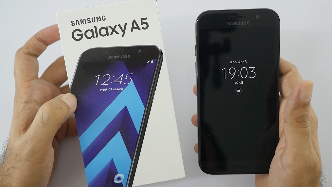 Samsung Galaxy A5 2017 Unboxing & Overview (Indian Dual sim Unit)