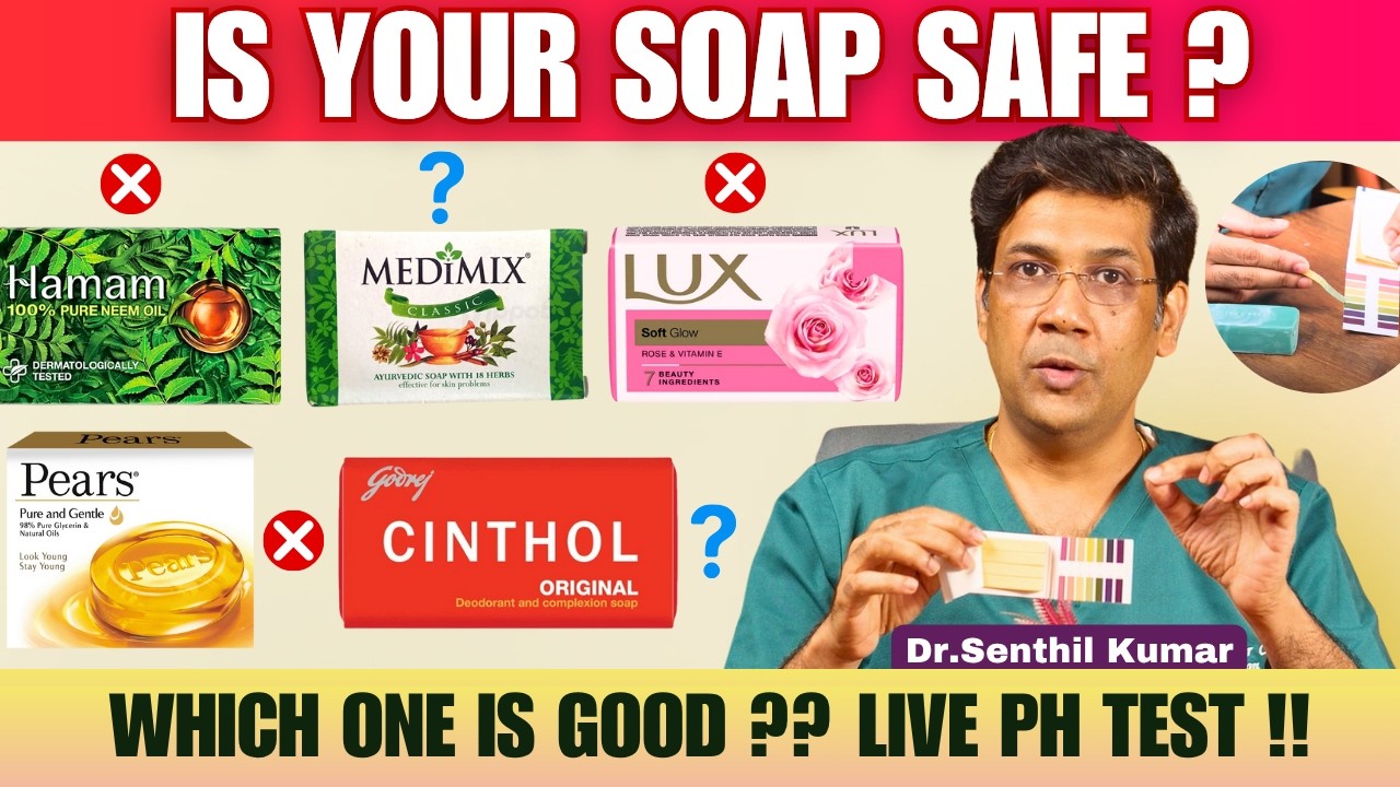 Are you damaging your skin⚠️☠️ ?! Ph - Testing most popular Soaps !!