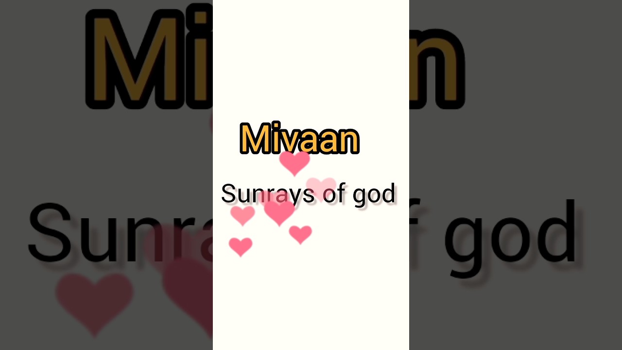 unique boy baby names starting letter M #shortsfeed #baby