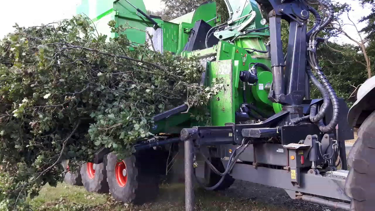 Dutch Dragon EC10075 VX760 Container high-tip woodchipper (Holzhacker, houtversnipperaar, Broyeur)