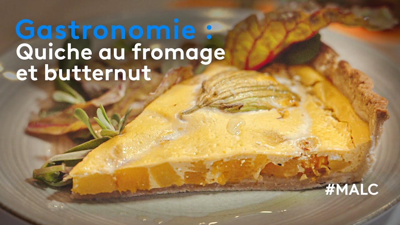 Gastronomie : quiche au fromage et butternut