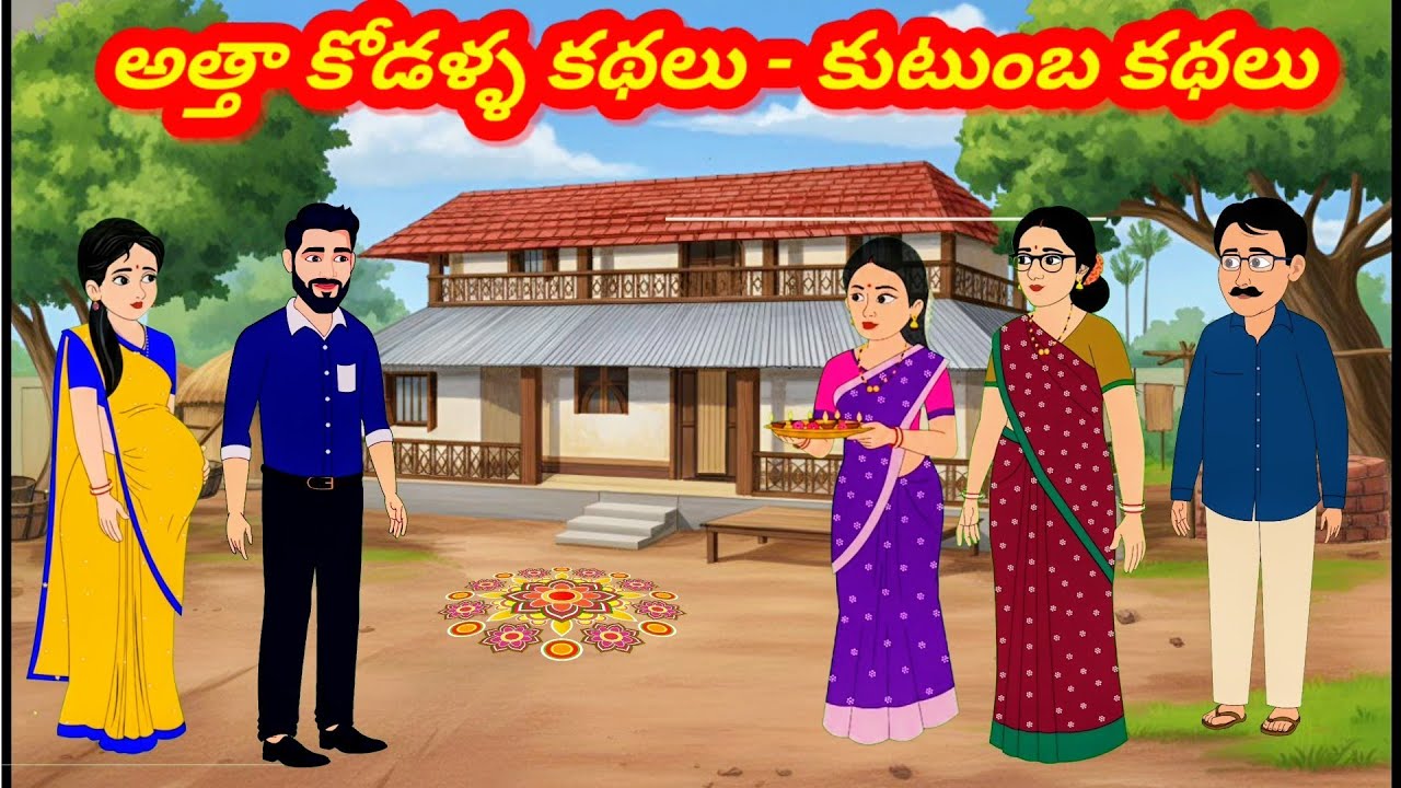 అత్తా కోడళ్ళ కథలు - కుటుంబ కథలు/Telugu Moral stories/Telugu stories/Telugu kathalu/stories in Telugu