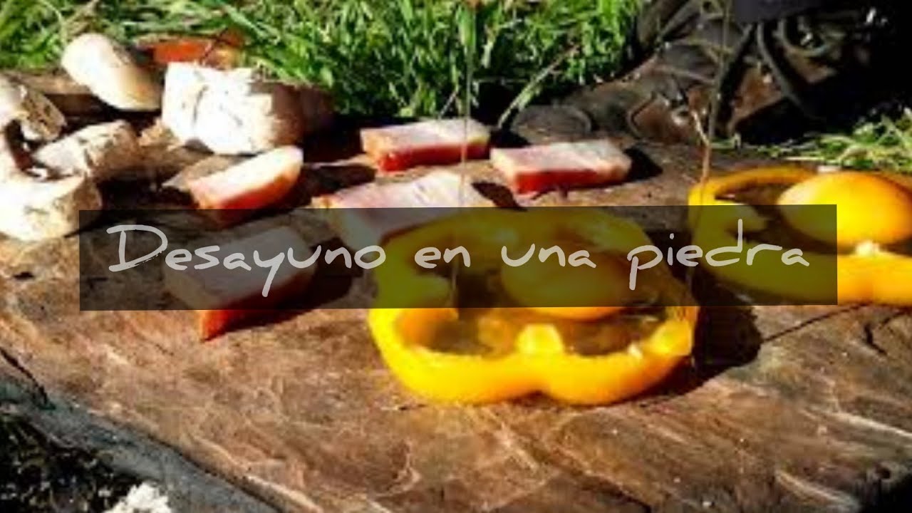 DESAYUNO EN UNA PIEDRA