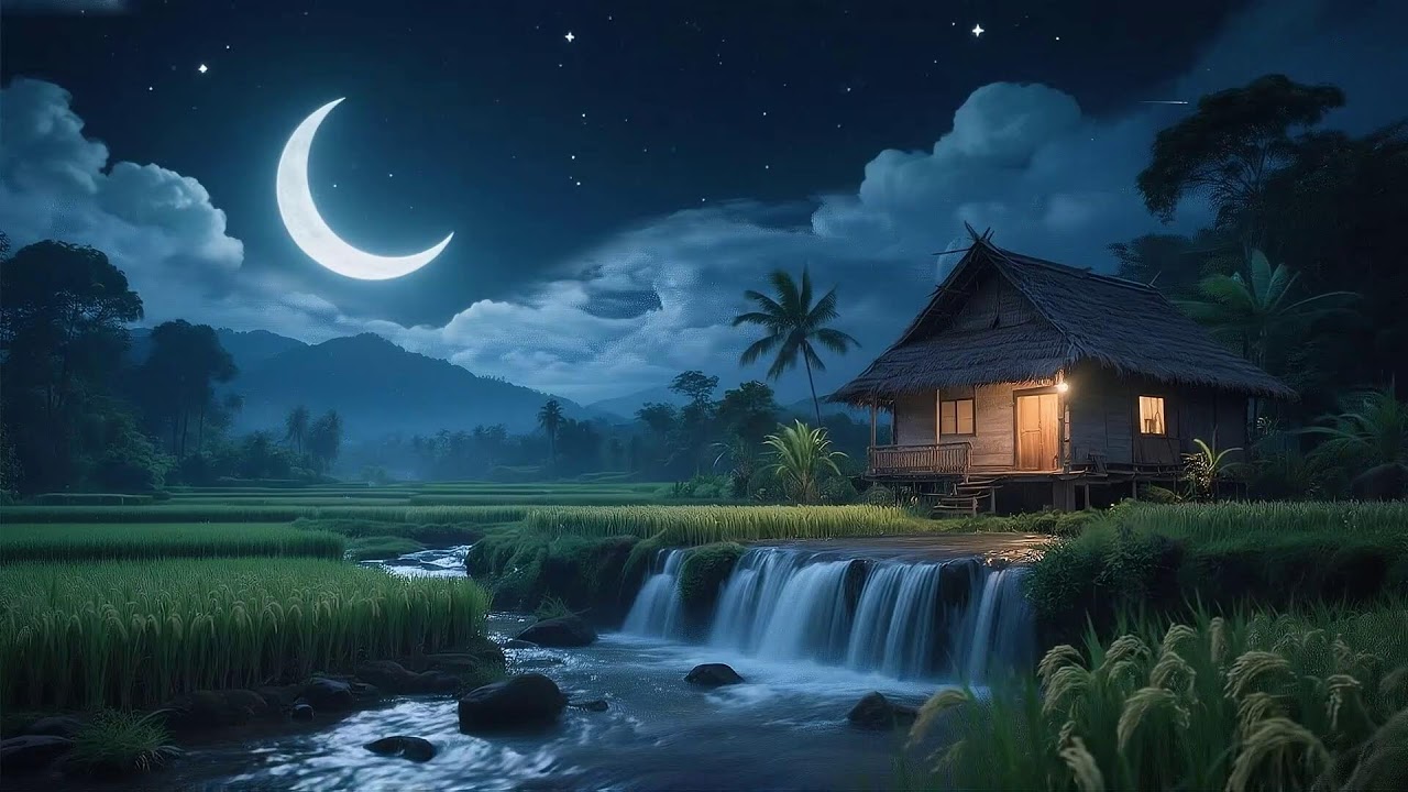 Peaceful Night 🌑Healing of Stress,Anxiety and Depressive States,Stop Overthinking,Day Night 10