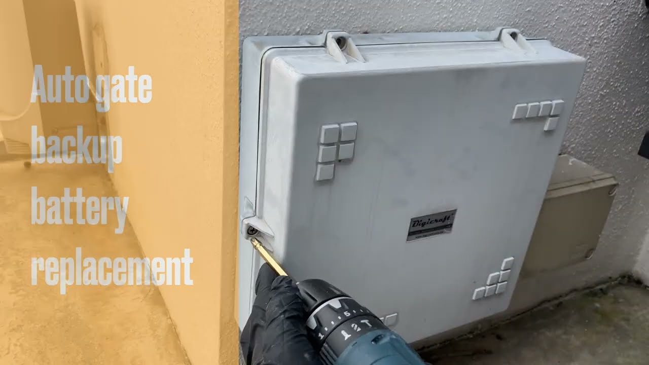The Signs Your Auto Gate Backup Battery Needs Replacing (My 6-Year Experience)
