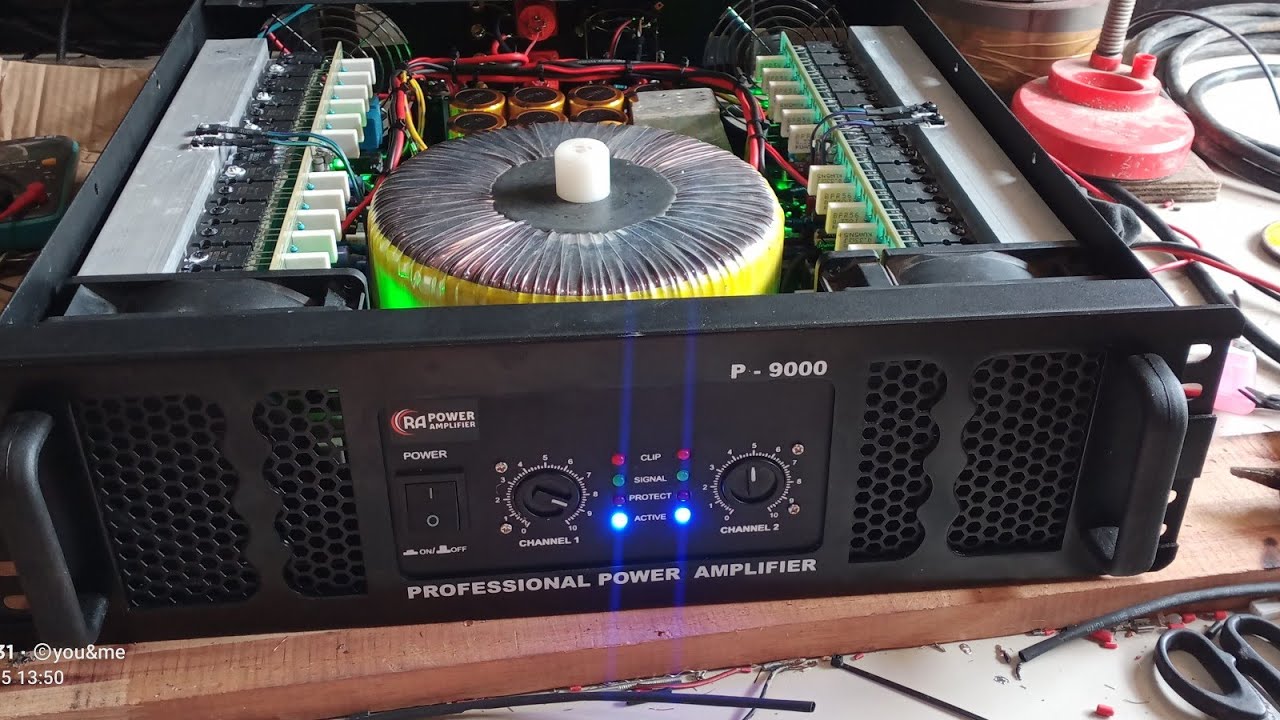tes power btl ct55Vac/25A load di 4 ohm kluar brapa watt..??