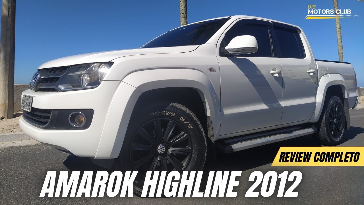 AMAROK HIGHLINE 2012 - DETALHES DE UMA CAMINHONETE TOP DE LINHA