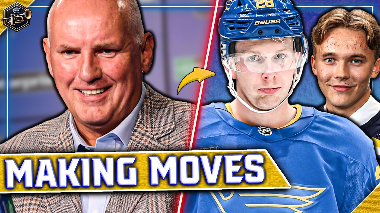 St. Louis Blues make MULTIPLE moves... - This is PERFECT