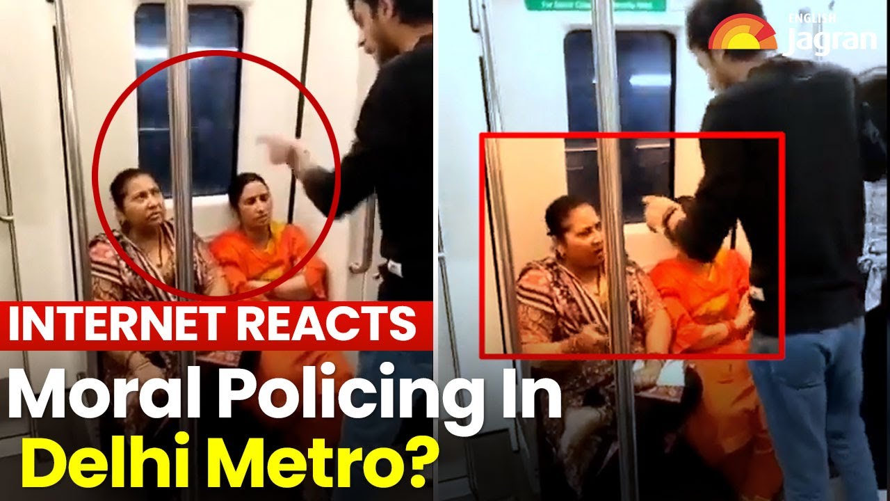 Delhi Metro: 'Do All This At Home', Moral Policing Inside Delhi Metro?| English News| Jagran English