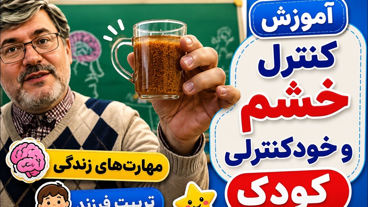 آموزش کنترل خشم و خودکنترلی کودک | مهارت‌های زندگی و تربیت فرزند