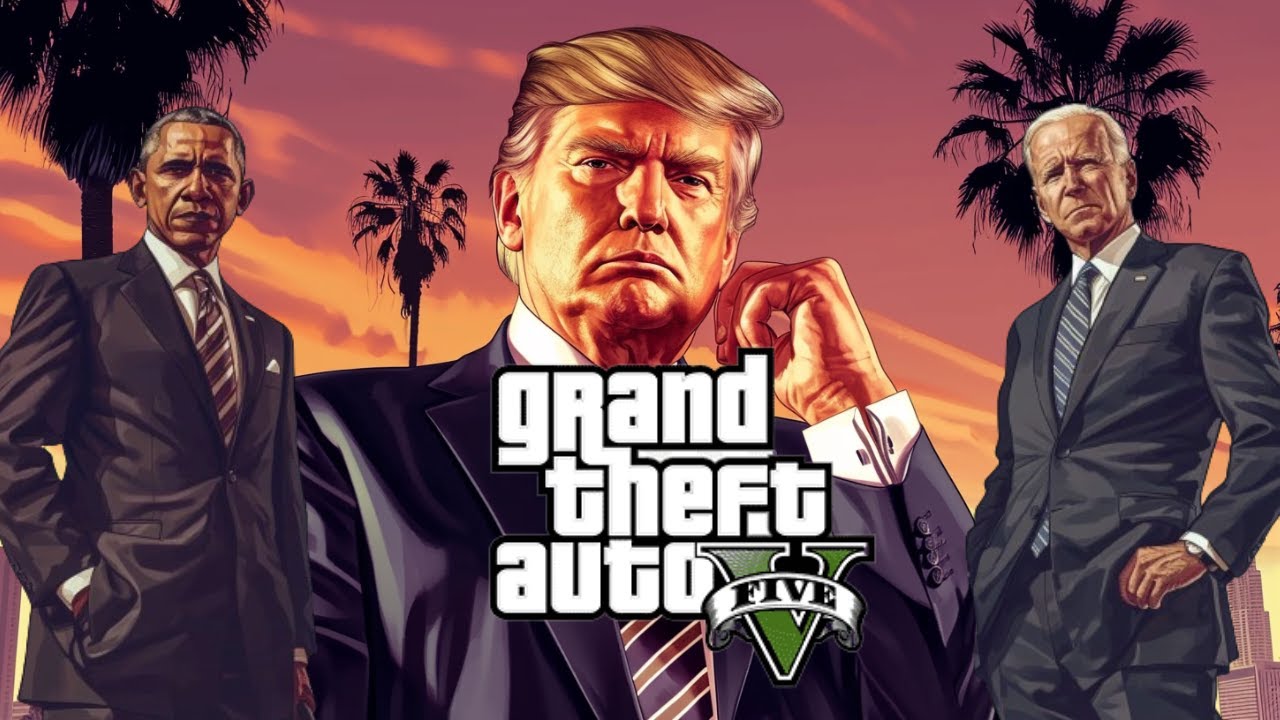 Presidents play GTA V (Full 2023 Series)