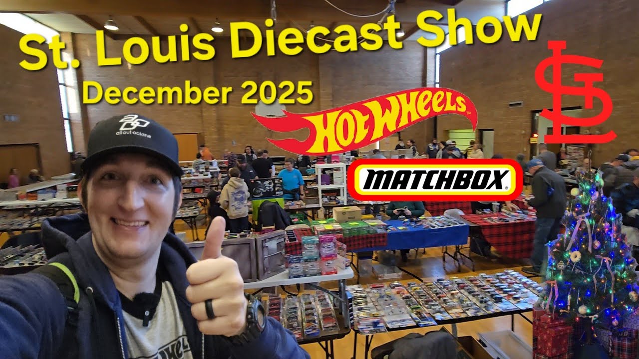 Выставка моделей автомобилей в Сент-Луисе, декабрь 2025 г. - Hot Wheels - Matchbox