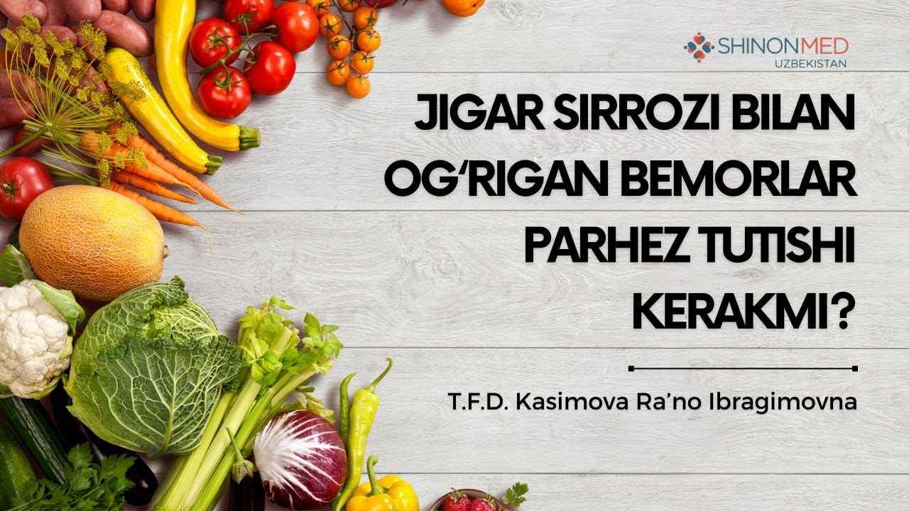 Sirroz bo'lganlarga dieta kerakmi?
