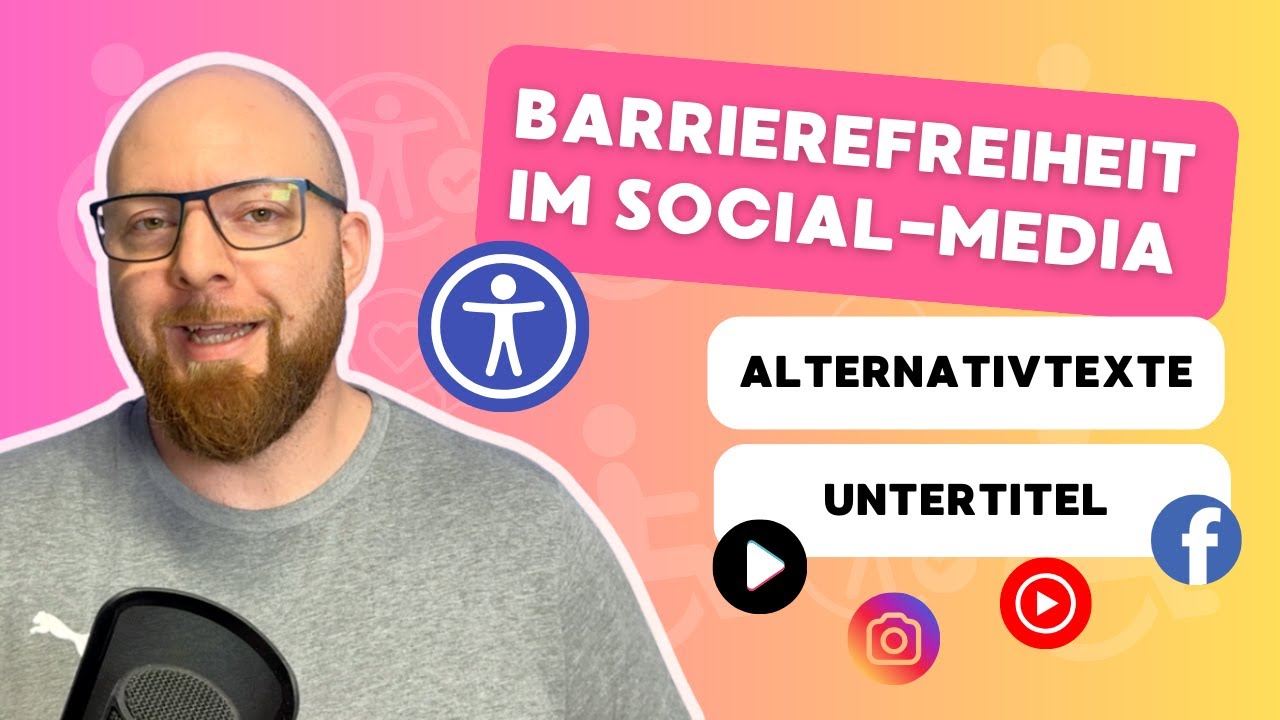 Barrierefreiheit im Social Media in 2025: Instagram, TikTok & Co. - So gehts richtig! ♿️