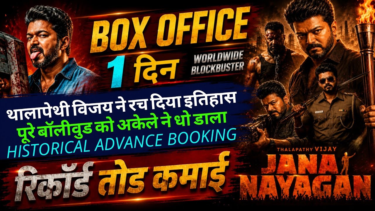 Jananayagan Advance Booking Collection, Thalapathy Vijay, Bobby Deol, Vijay, Jananayagan Box Office