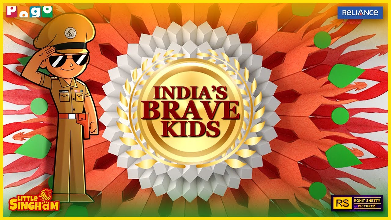 INDIA'S BRAVE KIDS | Republic Day Special 🇮🇳 Little Singham Ki Deshbhakti Kahaniyaan