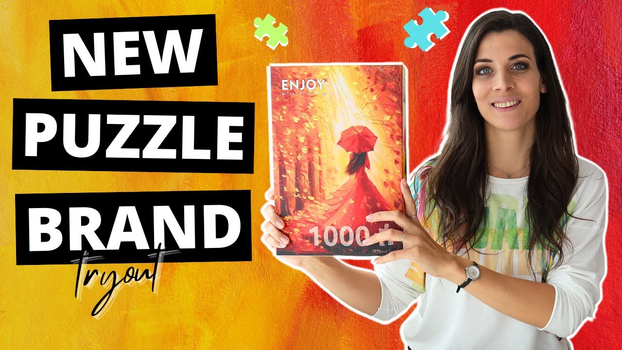 I FINALLY Tried Enjoy Puzzles | NEW Puzzle Brand Tryout
