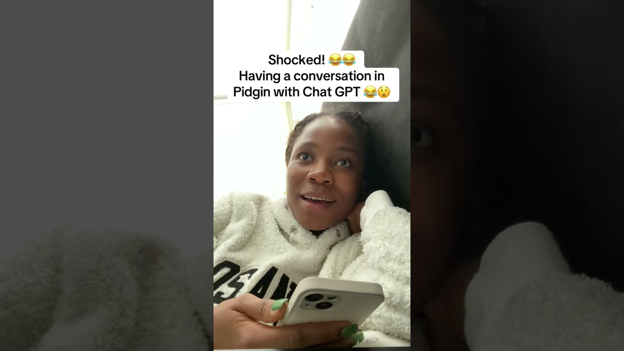 Chat gpt in Nigerian Pidgin English 🤯 🎥damipepe #youtubeshorts #shorts #viral #trending