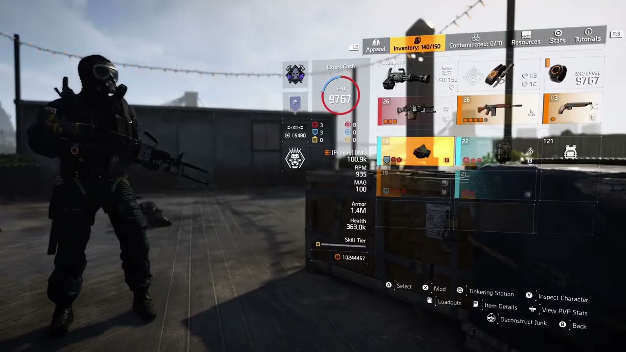 NEGOTIATOR&rsquo;S DILEMMA/TURMOIL KNEEPADS/PESTILENCE BUILD | THE DIVISION 2