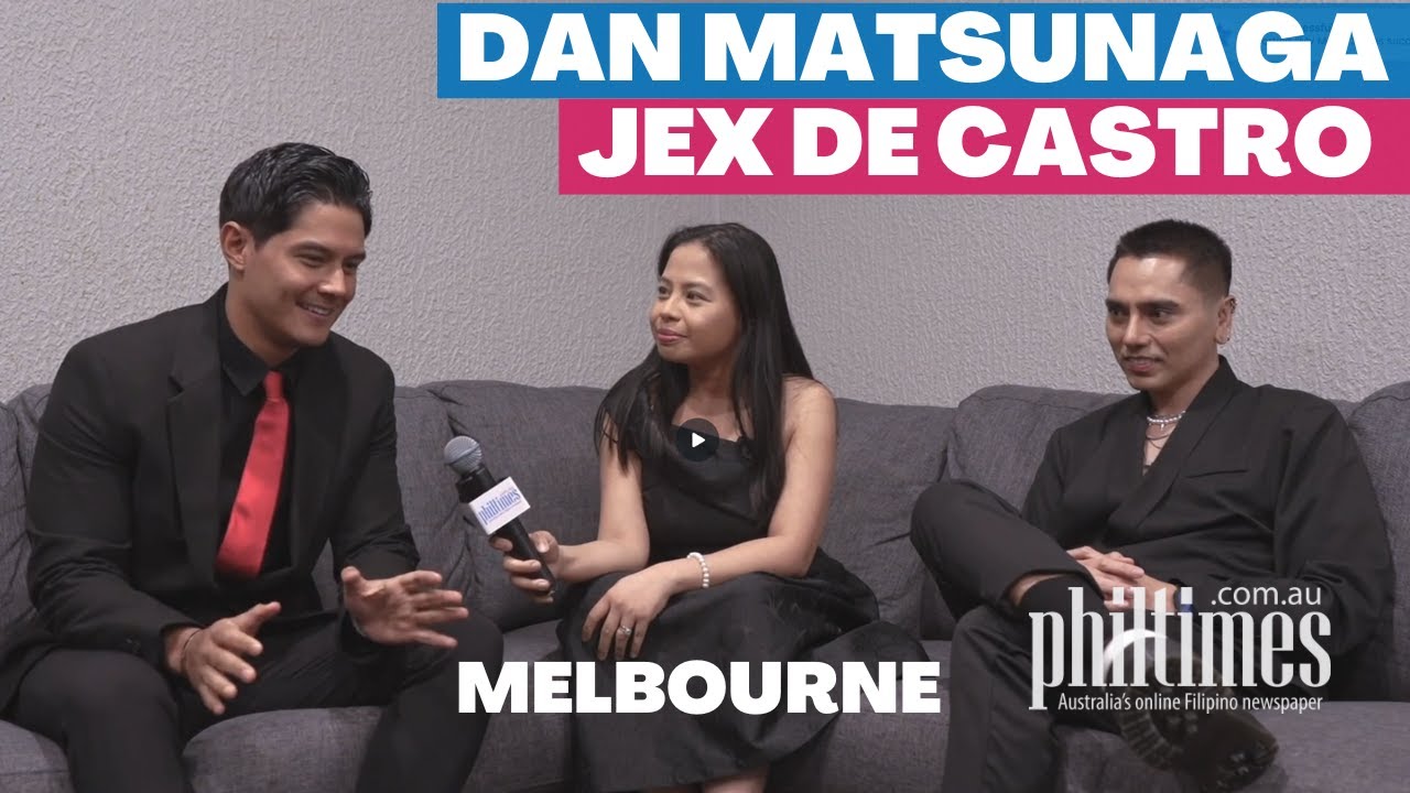 EXCLUSIVE INTERVIEW | Daniel Matsunaga and Jex de Castro - The Face Australia Red Carpet Event
