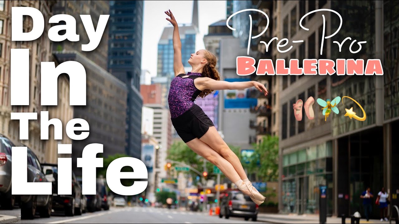A Day In The Life of a PRE-PROFESSIONAL BALLET STUDENT in NYC