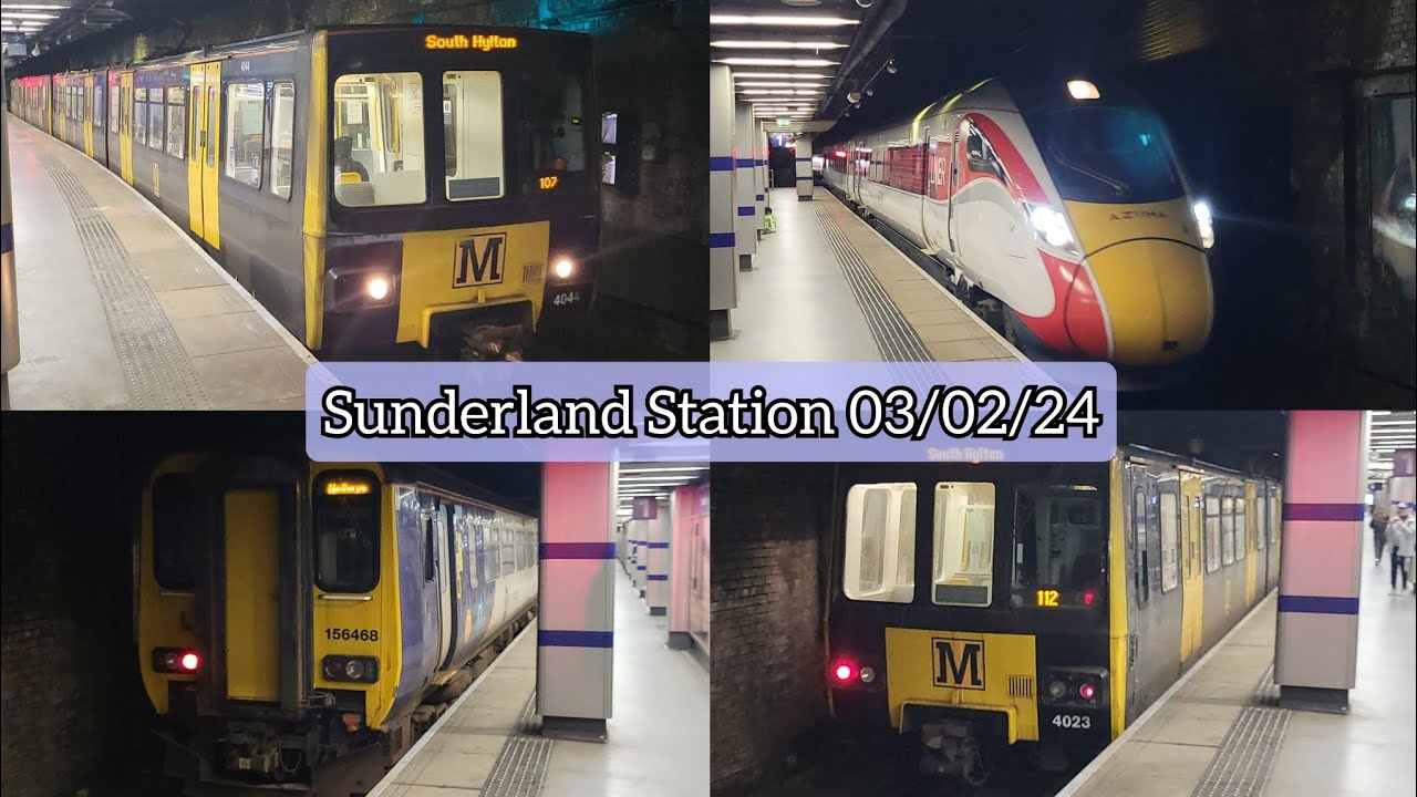LNER Diverts | Trains at Sunderland Station | 03/02/24