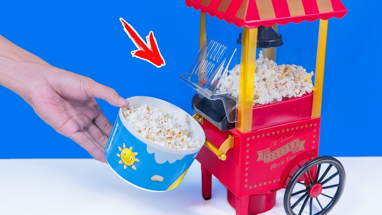 WOW!! Mesin Popcorn Paling Unik | okkyjem