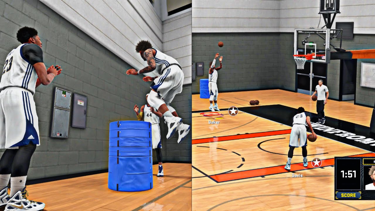NBA 2K16 MyCAREER - Live Practice #4 Cam Gets HOT From The 3pt Line ! | How To Increase Your Hops