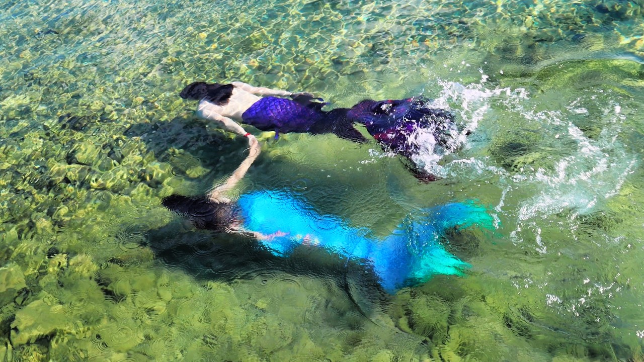 I turned my boyfriend into a merman 🧜‍♂
