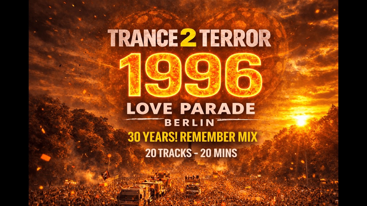Love parade 1996  Berlin ⭐ (20 tracks | 20 mins) 🎧 Early Trance & Rave. Remember Mix (Episode 003) 💜