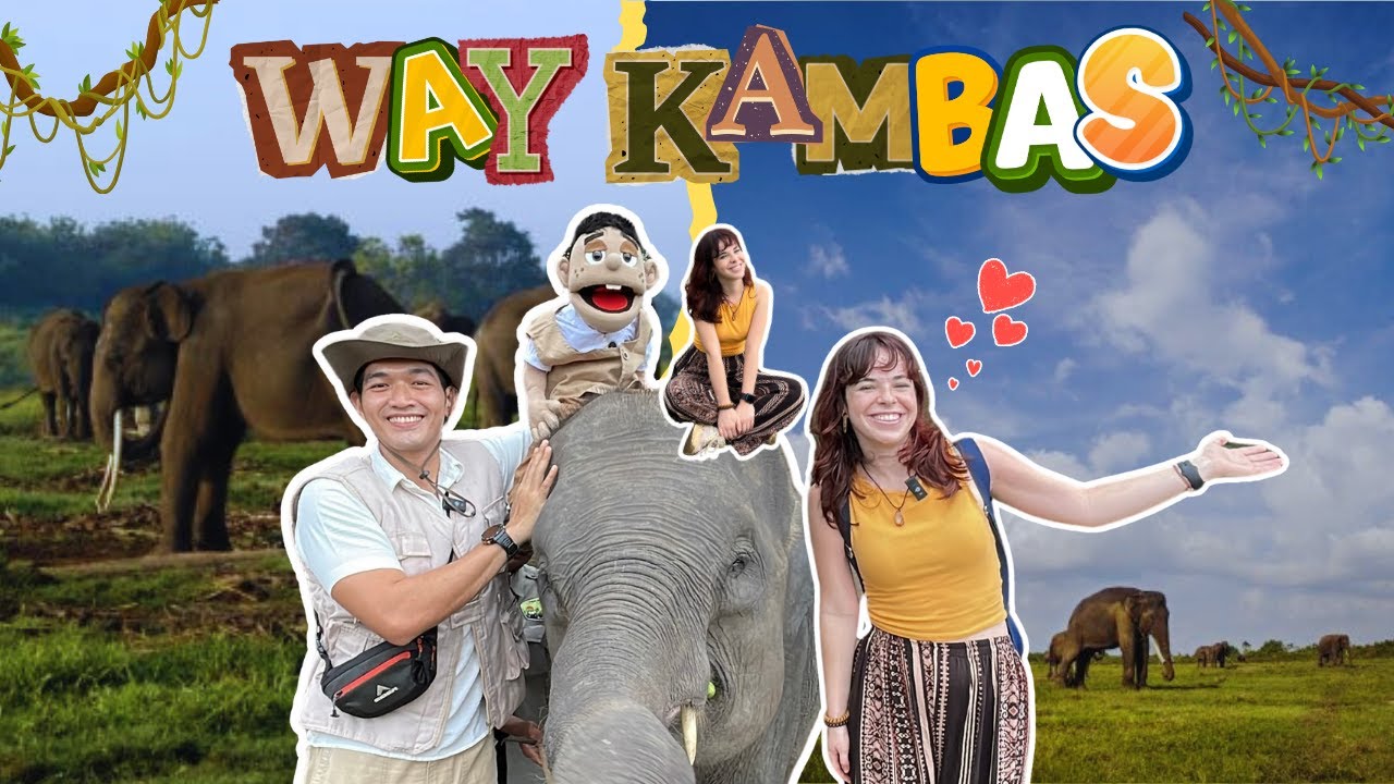 DIKEJAR GAJAH DI WAY KAMBAS! TEMAN BULEKU SAMPE PANIK!