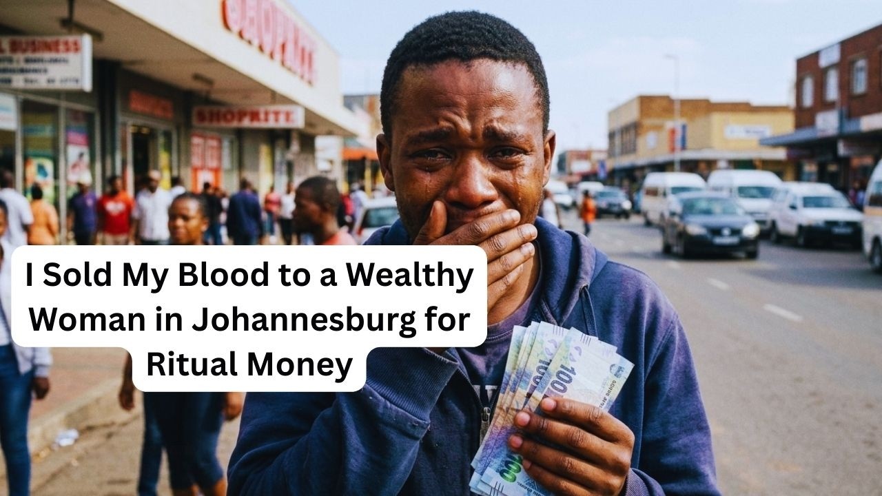 I Sold My Blood to a Wealthy Woman in Johannesburg for Ritual Money