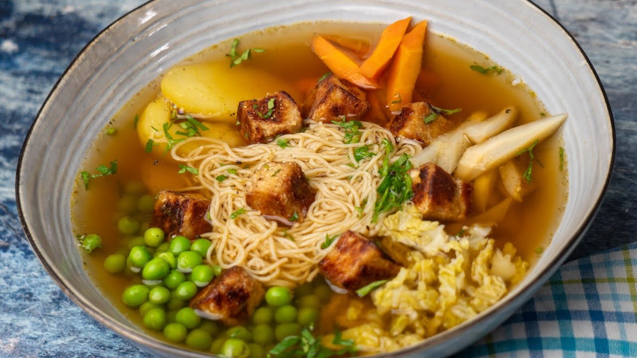 ZÖLDSÉGERŐLEVES 🌱 Újházi stílusban  🥕🧅🌶🧄🥔🫛 gazdag ünnepi fogás👌