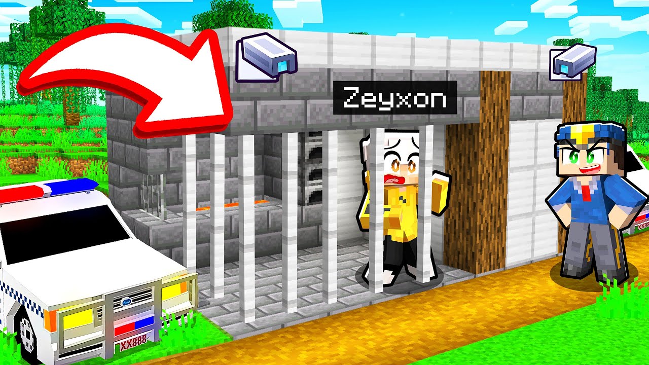 La POLIZIA ha TRASFORMATO CASA MIA in una PRIGIONE in Minecraft