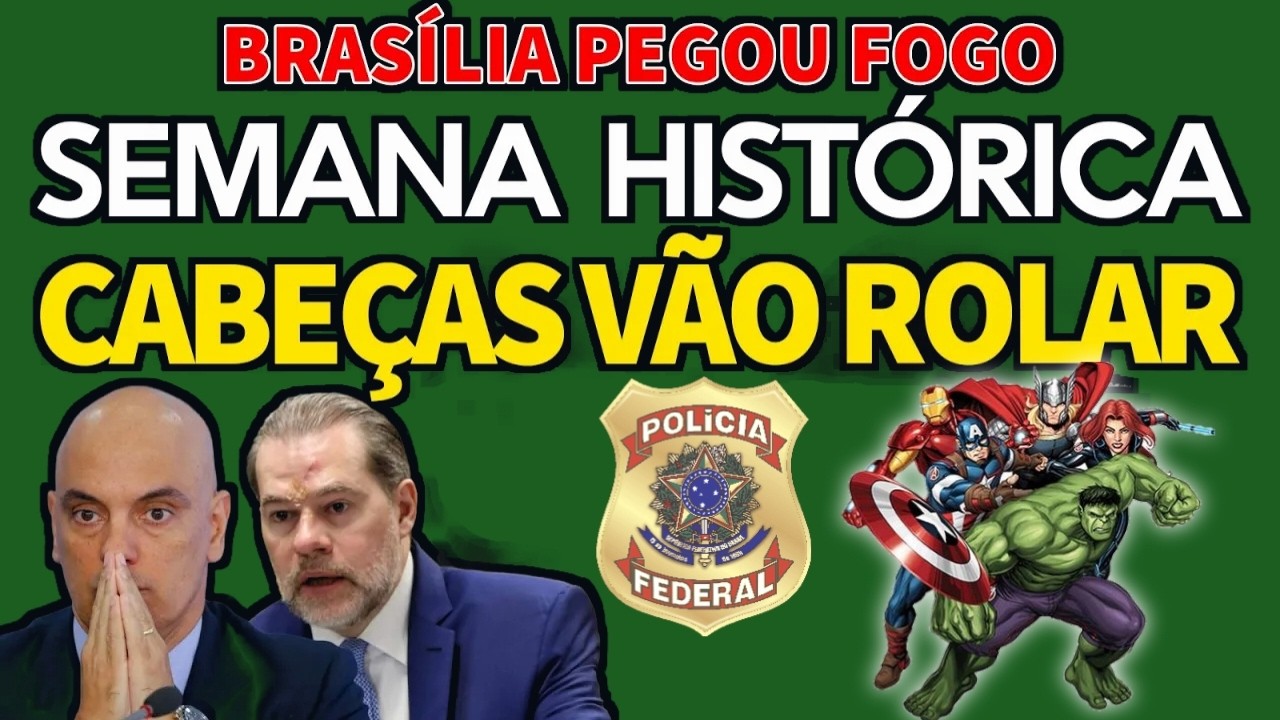 SEMANA HISTÓRICA - ESSA SEMANA ENTROU PRA HISTÓRIA NO BRASIL. CABEÇAS VÃO ROLAR! #noticias #brasil