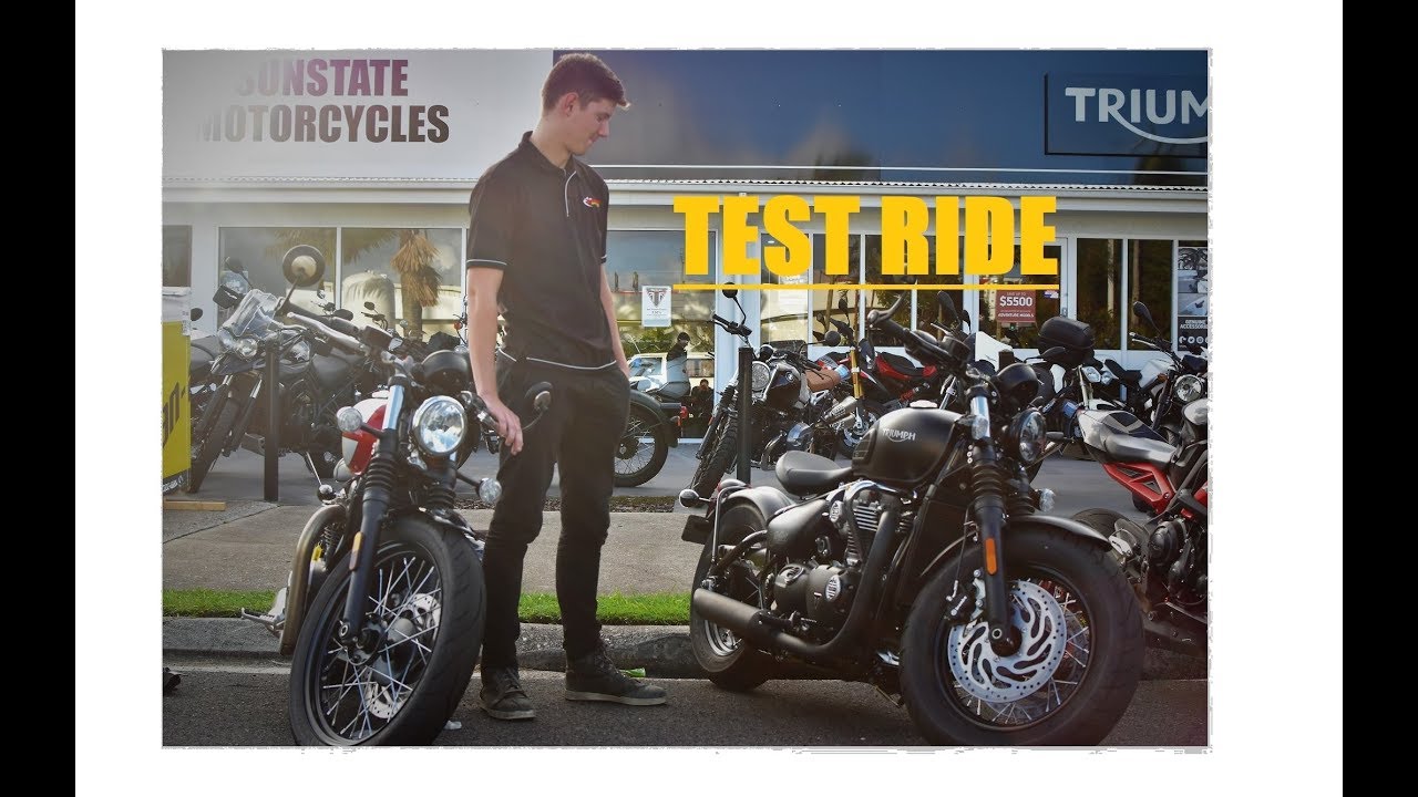 2018 Triumph Bobber BLACK VS Bobber TRUE TEST RIDE