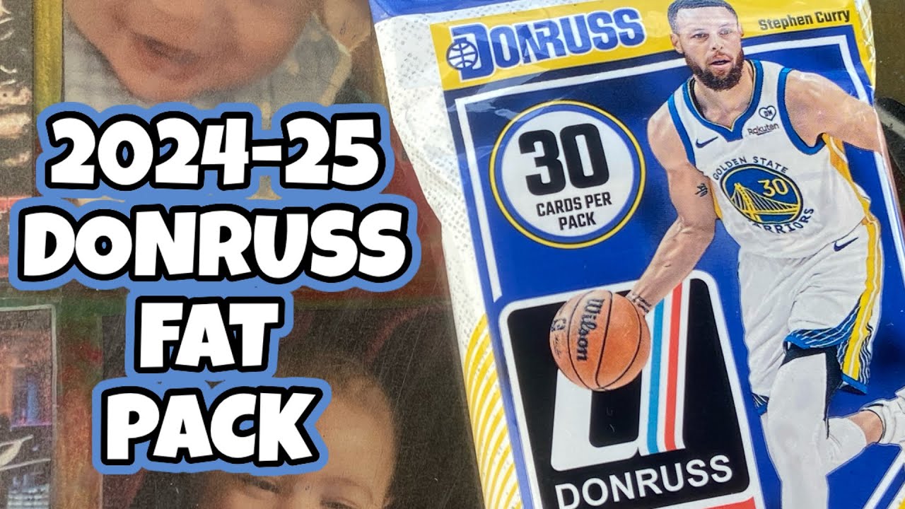 ▶️ NBA: 2024-25 DONRUSS FAT PACK #basketball #nba #sportscards