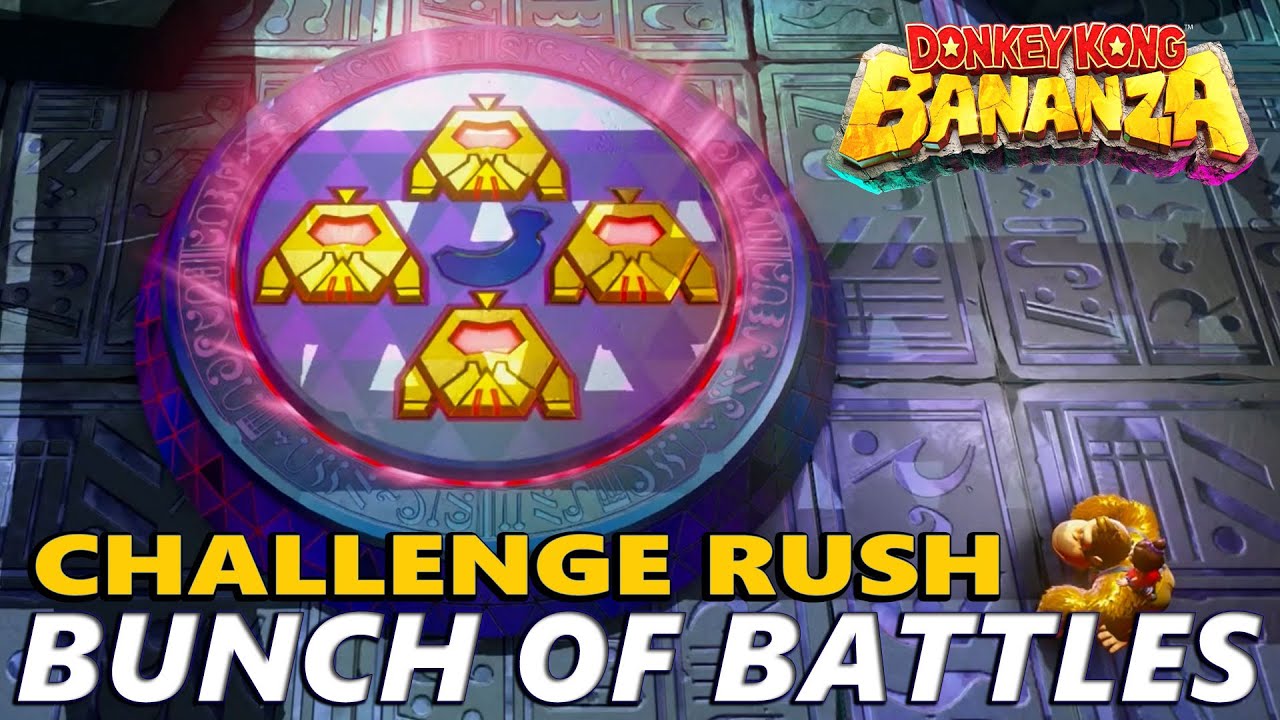 Donkey Kong Bananza - Bunch of Battles (x13) [Challenge Rush]