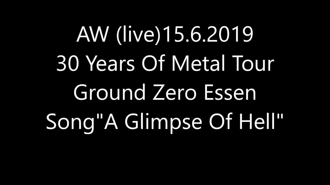 Arctic Winter - A Glimpse of Hell (live) Essen Ground Zero  15.6.2019