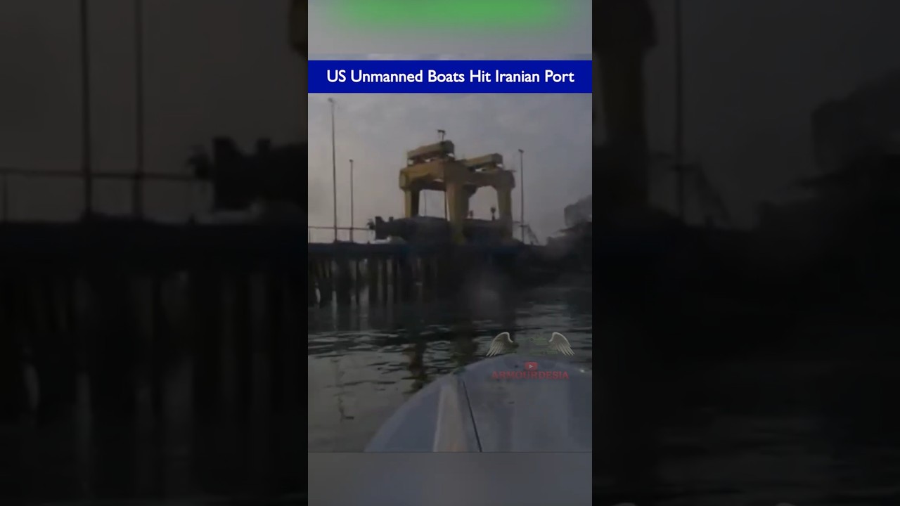 US Uses UNMANNED BOATS to Strike Iran for the First Time
