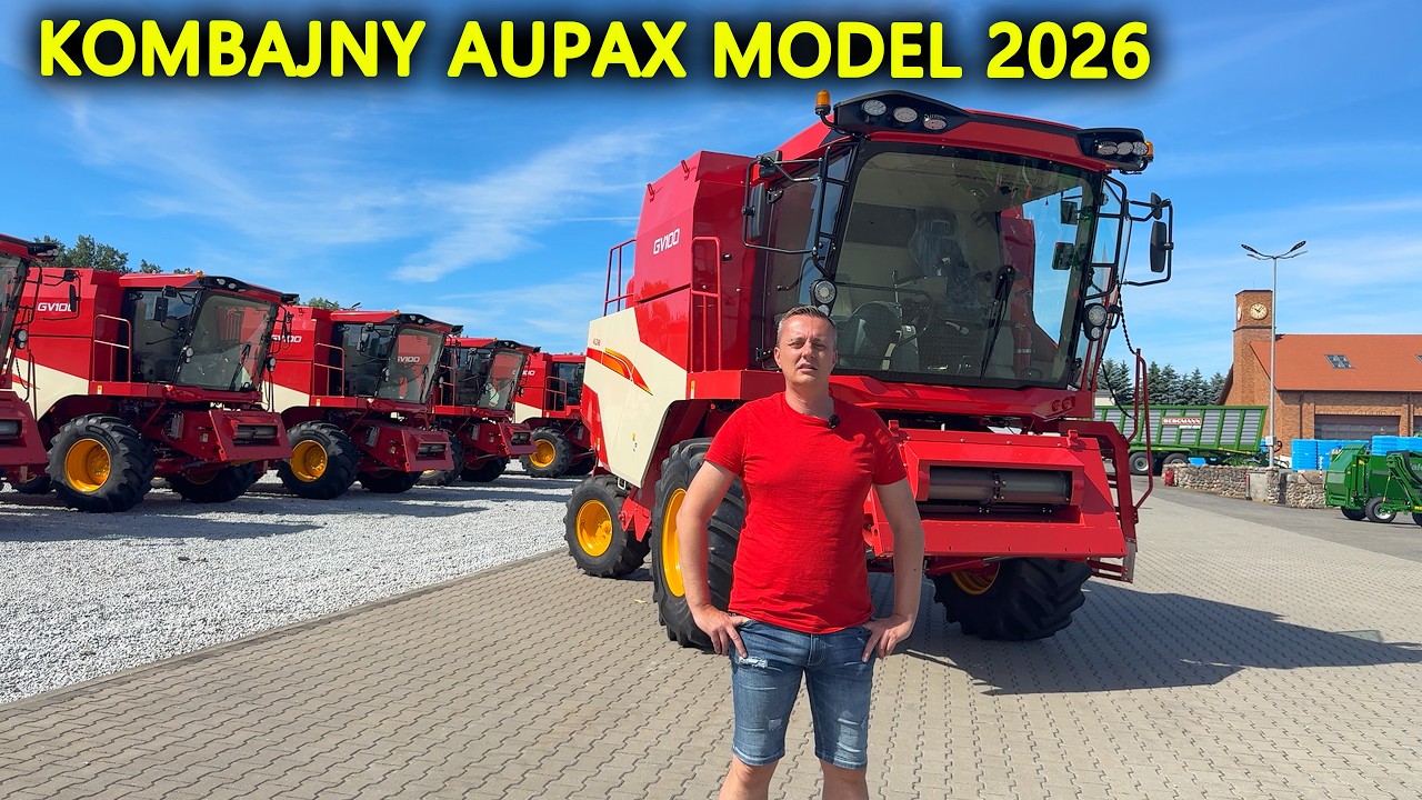 ОСНОВНЫЕ ИЗМЕНЕНИЯ В КОМБАЙНАХ AUPAX МОДЕЛИ 2026
