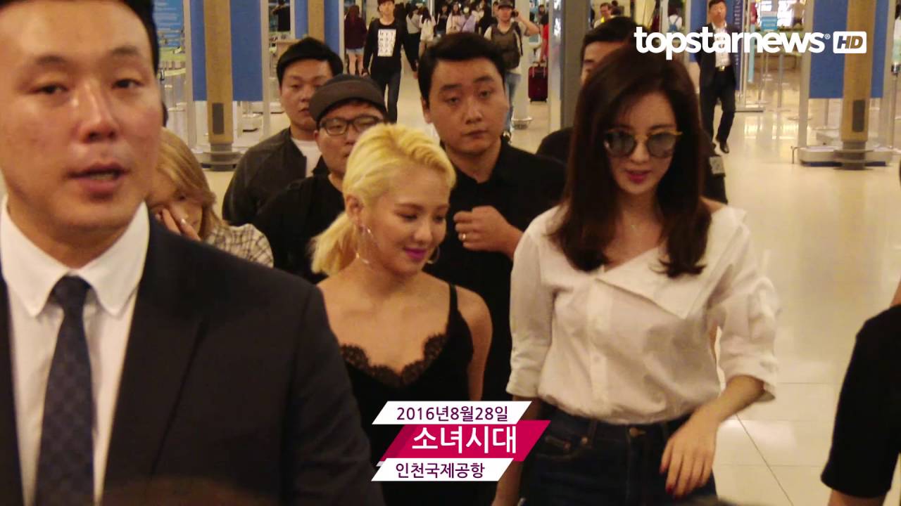 160828 SM 단합대회 인천국제공항 (엑소, 소녀시대, NCT127, 레드벨벳)
