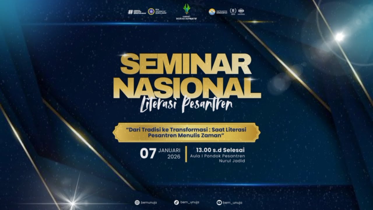 SEMINAR NASIONAL LITERASI PESANTREN