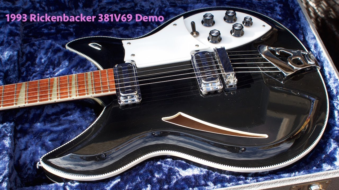 1993 Rickenbacker 381V69 Demo