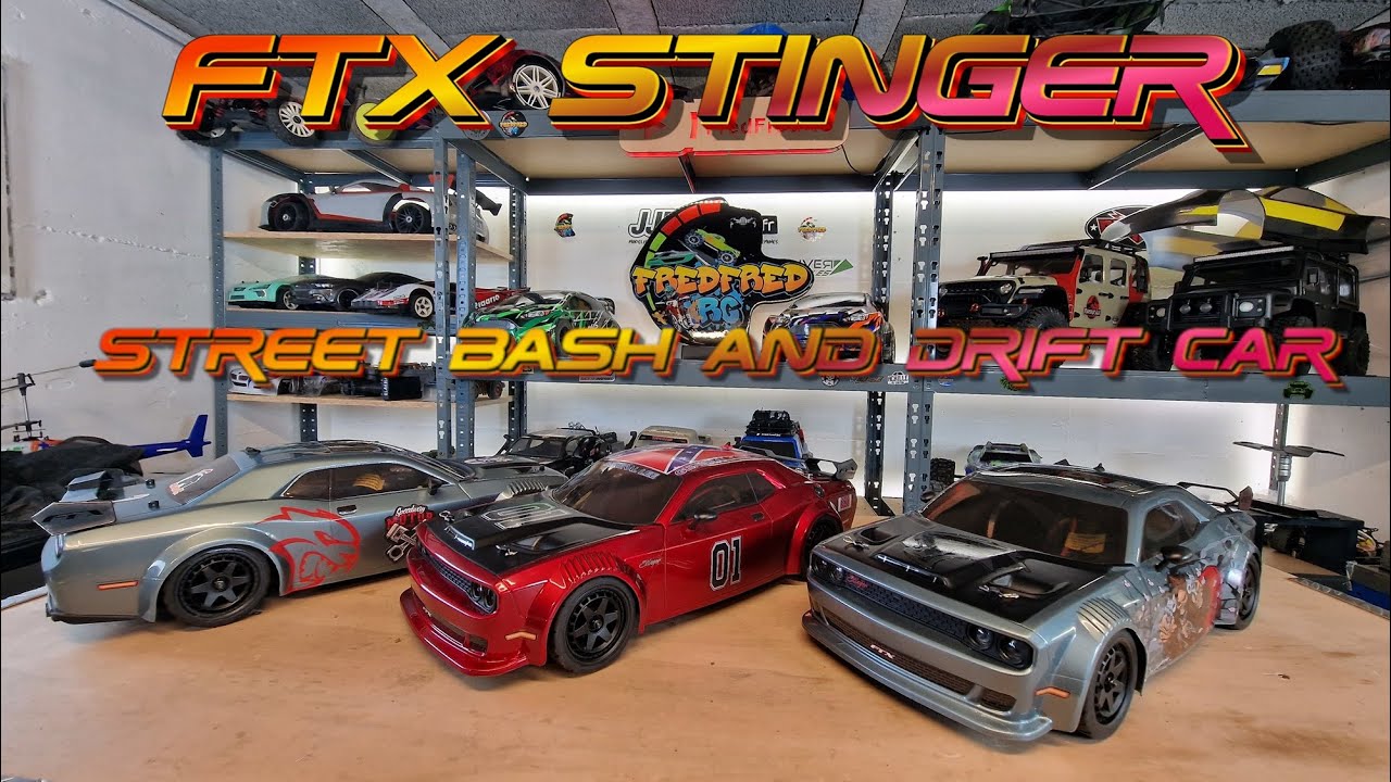 Jamais 2 sans 3 😮😉 FTX STINGER, LED et DECORATION CARROSSERIE
