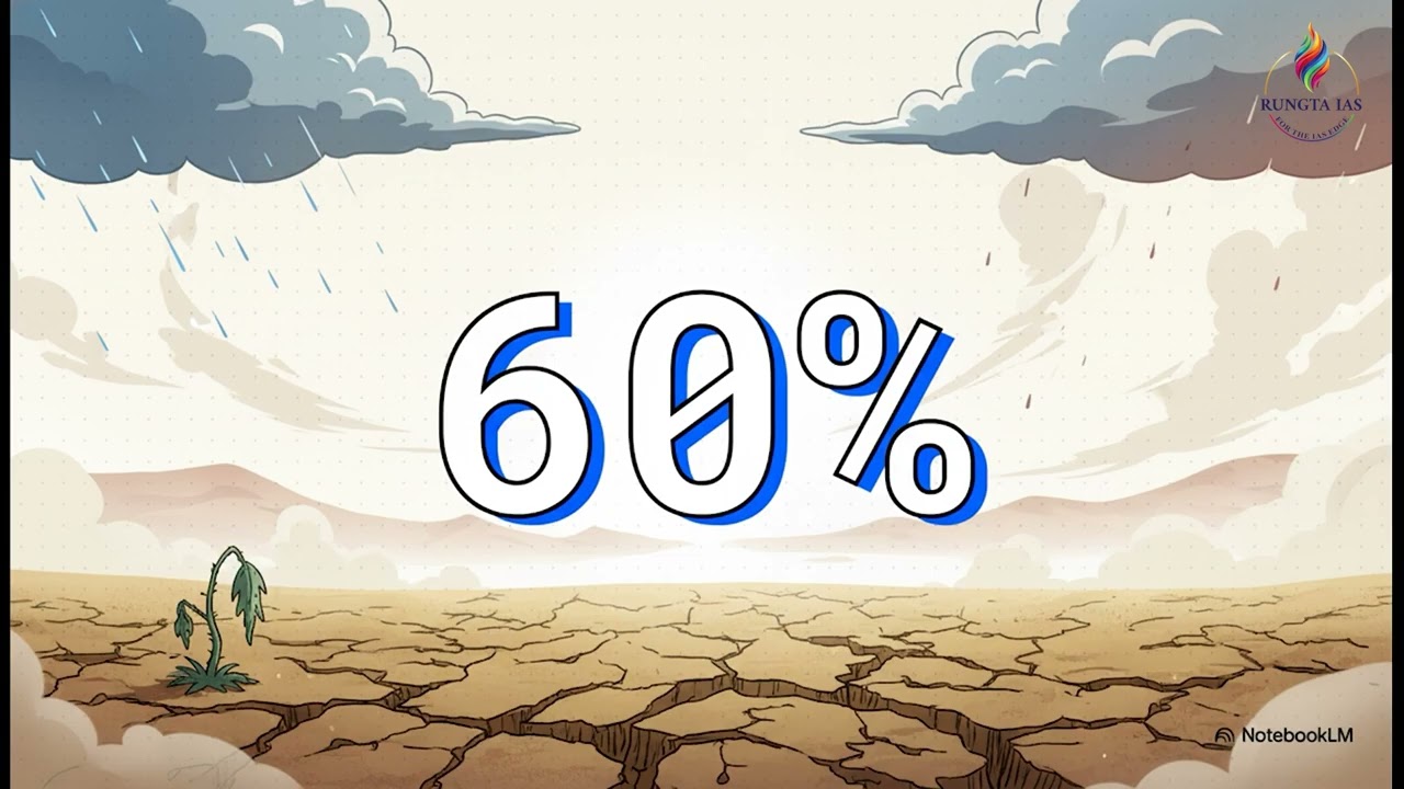 Rungta IAS Explains: Will 2026 Monsoon Fail India? | IMD Cuts Rainfall Forecast to 90%