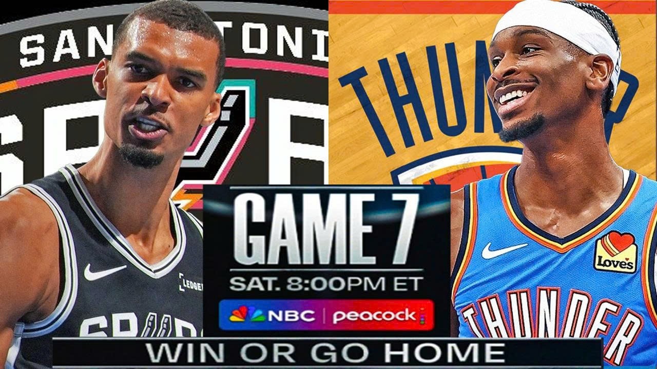 Oklahoma City Thunder против San Antonio Spurs, лучшие моменты 7-го матча &mdash; 29 мая 2026 г. | Фина...